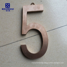 Stainless Steel Advertising Letter 3D Number Design